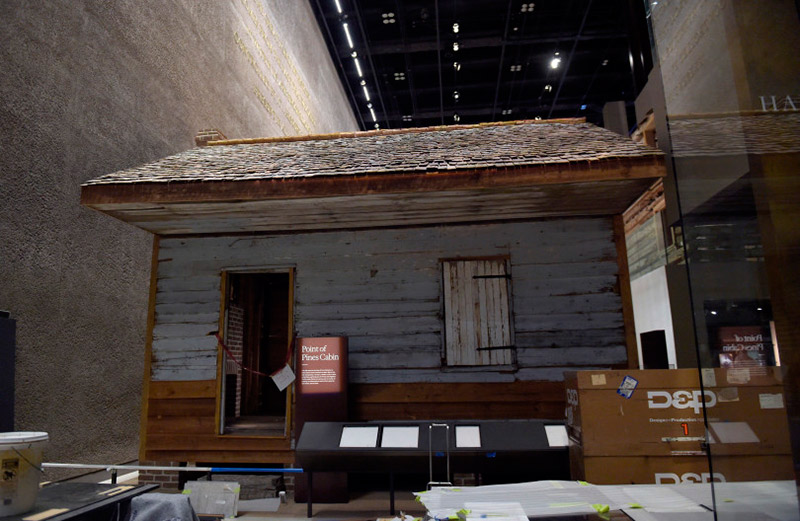 Point of Pines Cabin at the National African American History Museum